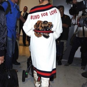 Gucci Blind for Love Embellished Terry Cloth Robe